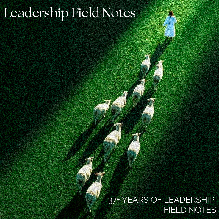 Leadership Field Notes cover
